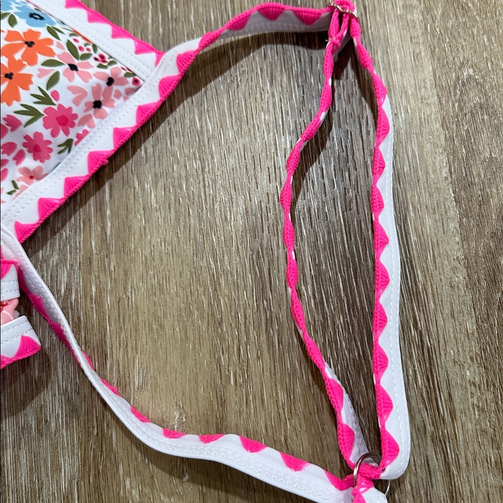 Floral Pink Bikini Set - Picture 2 of 3